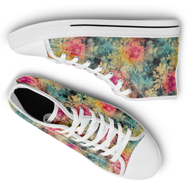 Chokefish™ Urban Peak Retro High Tops-Acid-Wash-007